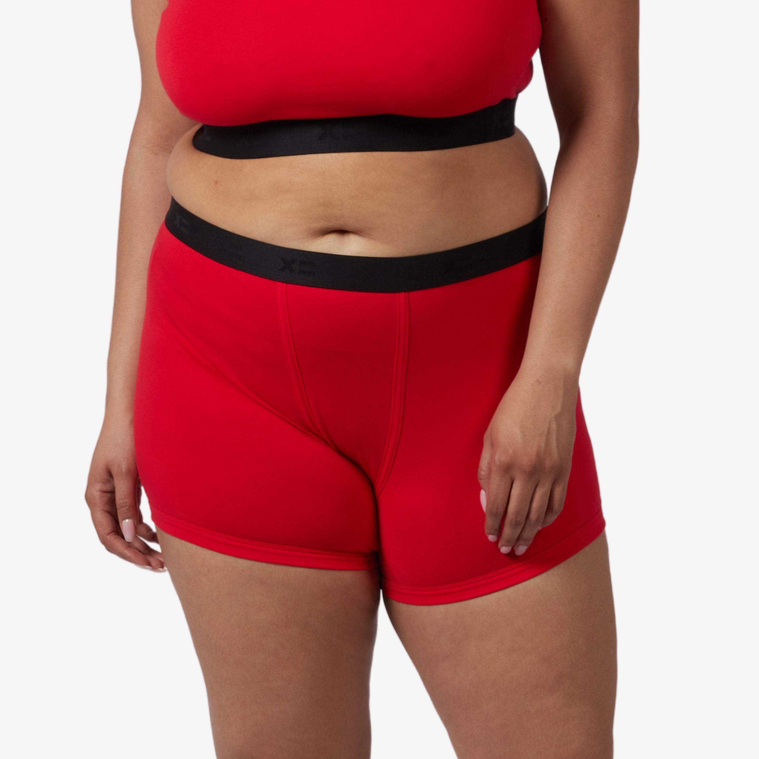 4.5" Trunks - Red Riot