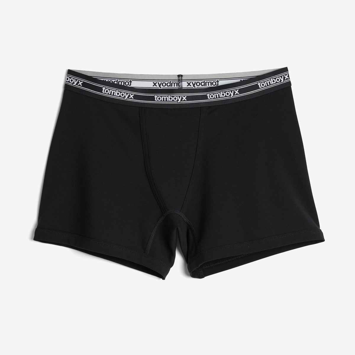4.5" Trunks 3-Pack - Black Retro Logo