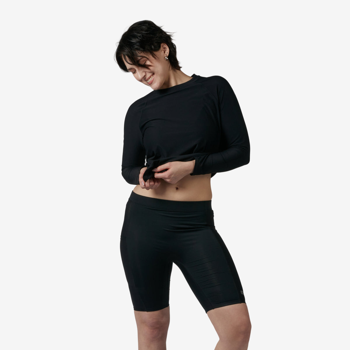 Swim Solarmesh 9" Shorts - Black
