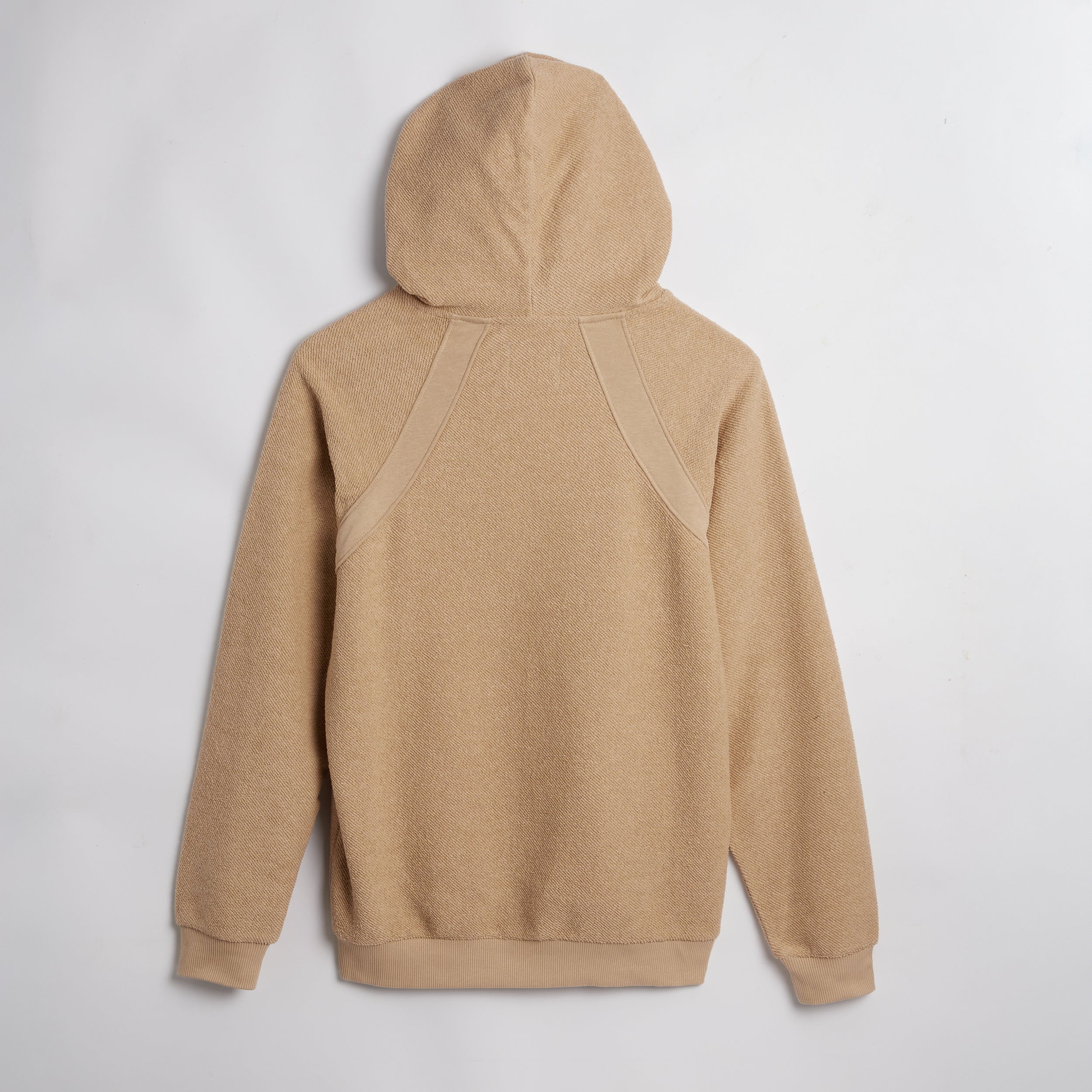 Inside Out French Terry Hoodie - Taupe