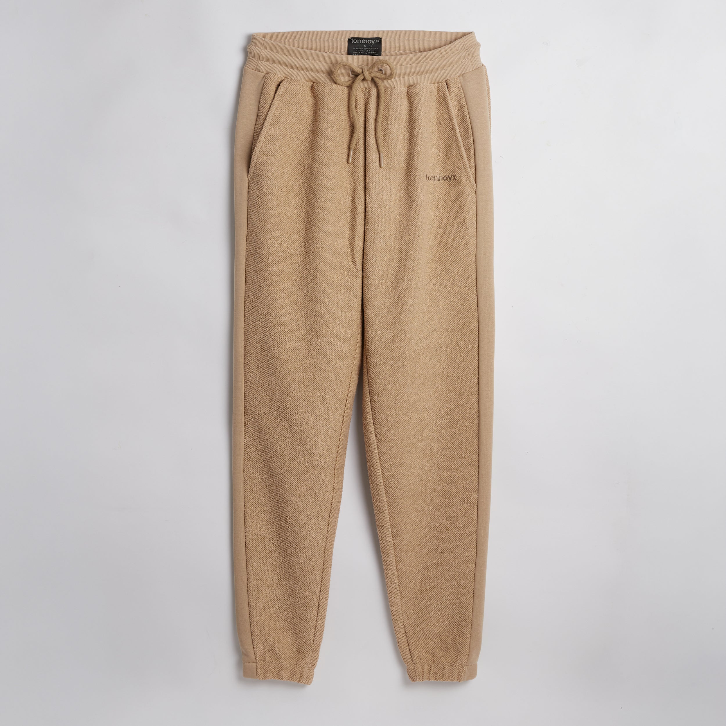 Inside Out French Terry Jogger - Taupe
