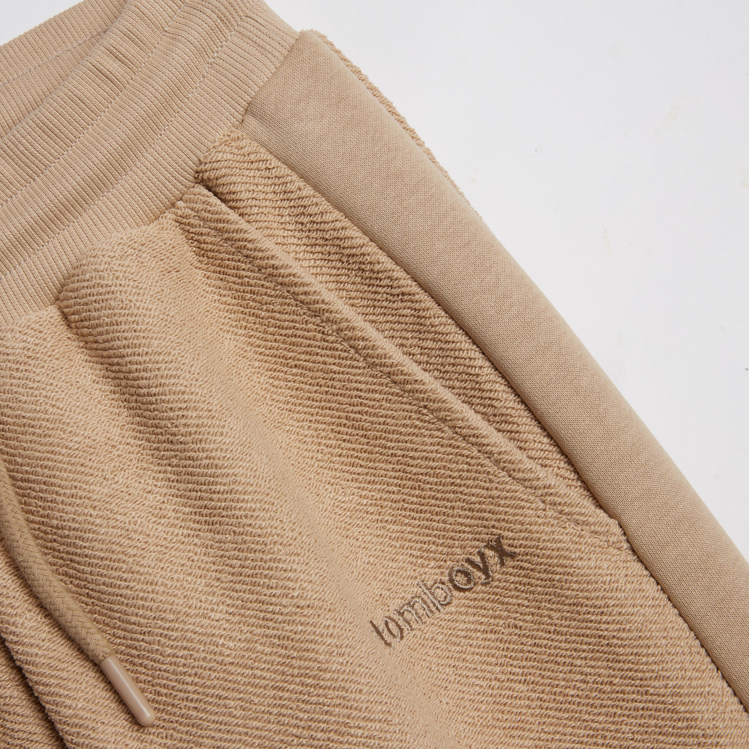 Inside Out French Terry Jogger - Taupe