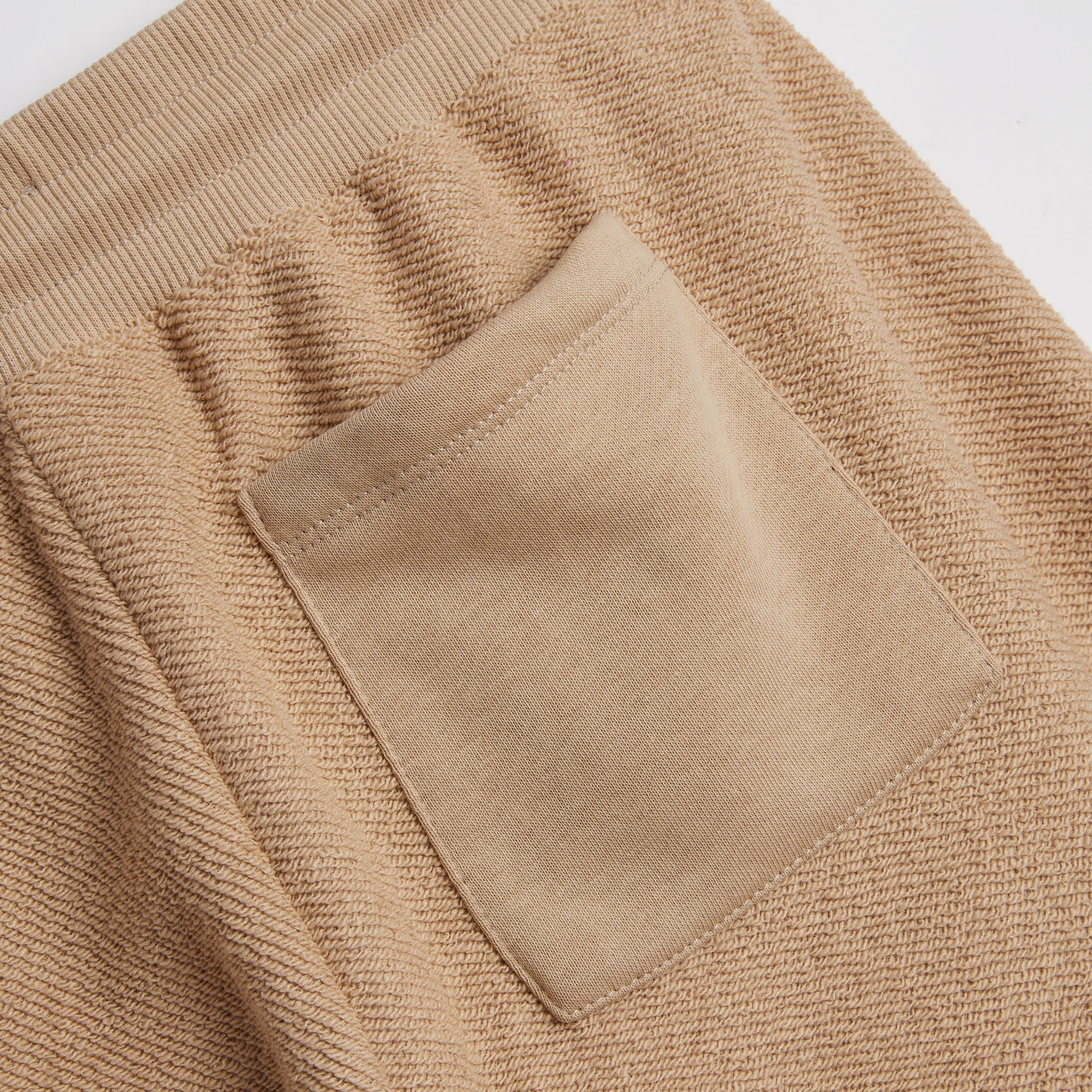 Inside Out French Terry Jogger - Taupe