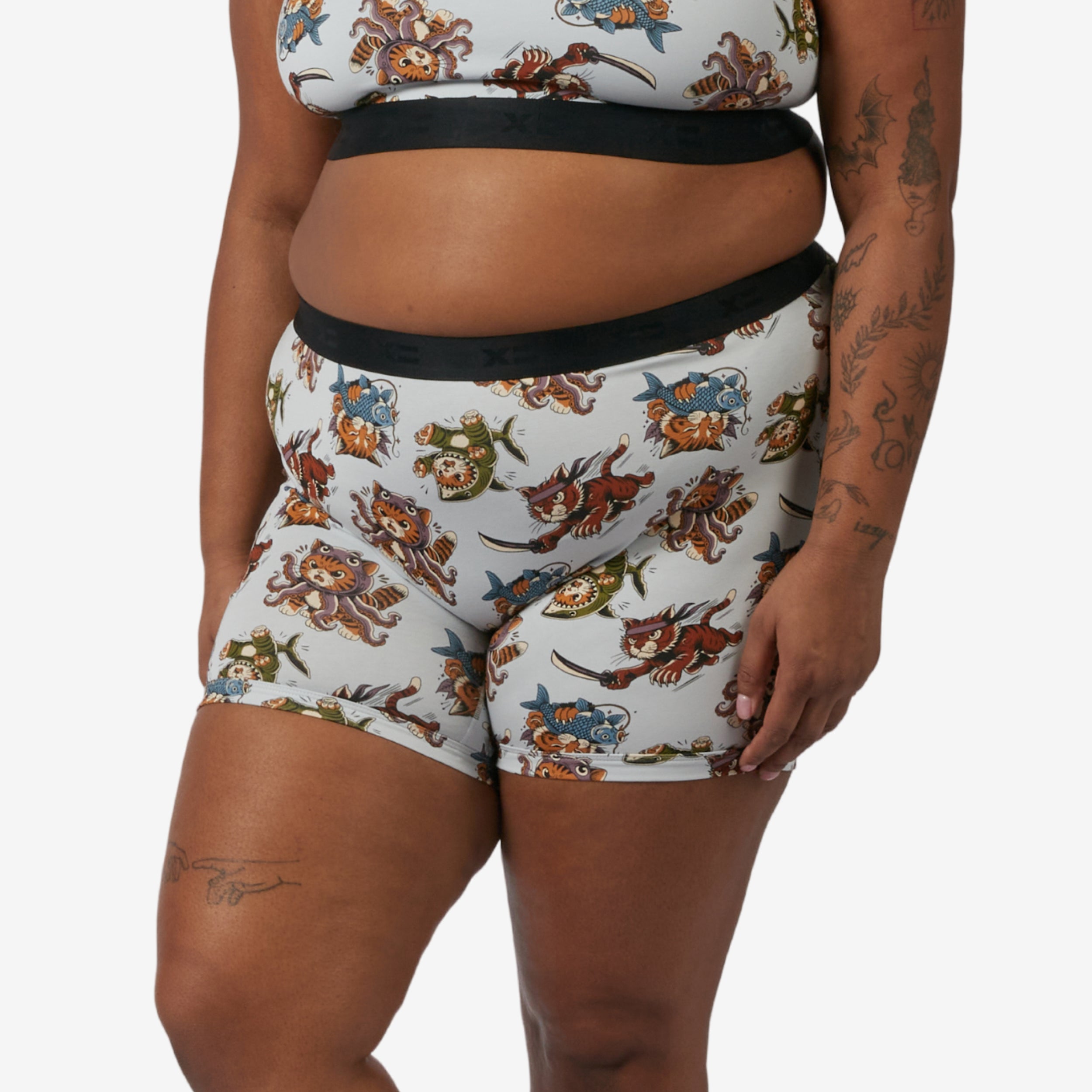 6" No Fly Boxer Briefs - Whisker Warriors