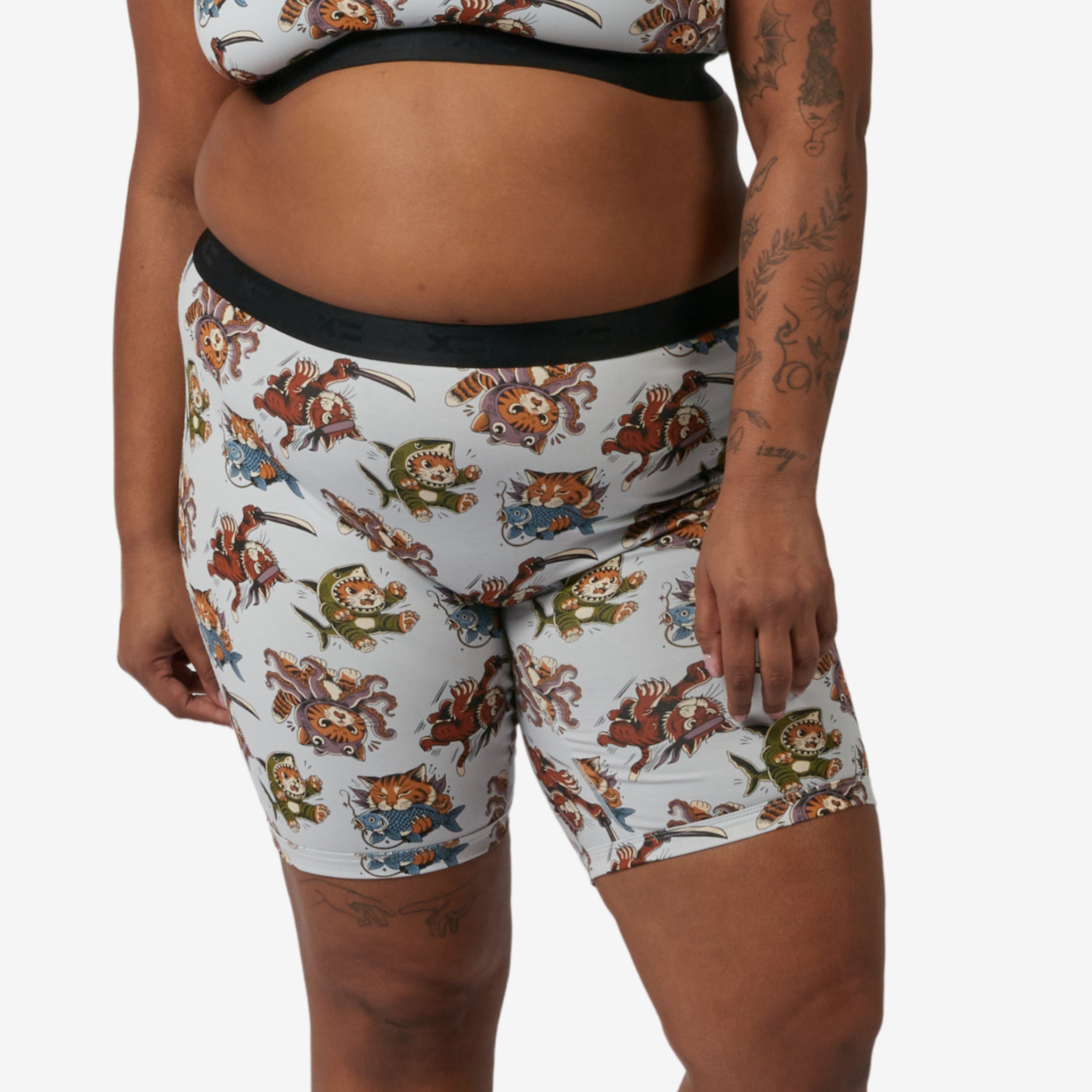 9" Boxer Briefs - Whisker Warriors