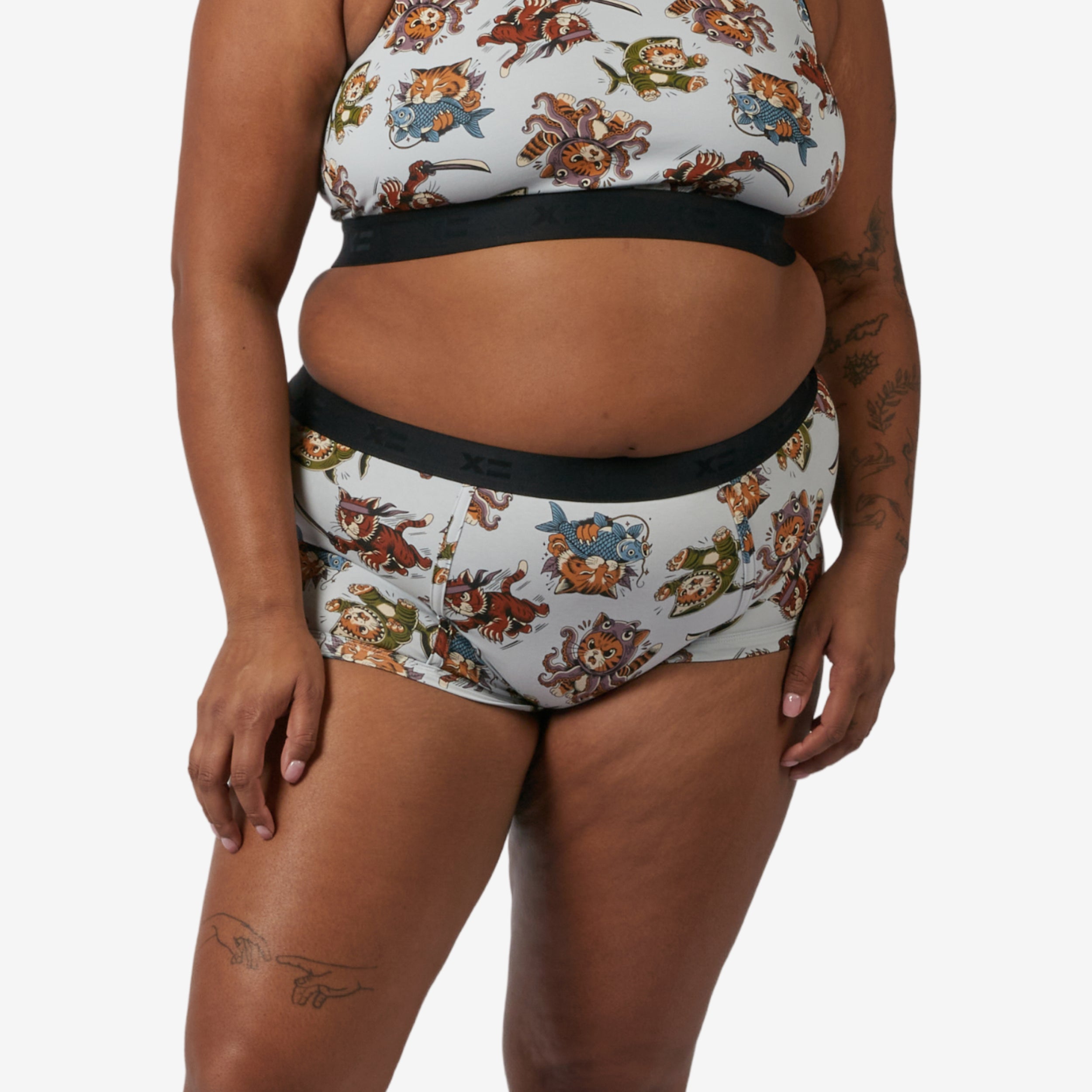 Boy Shorts - Whisker Warriors