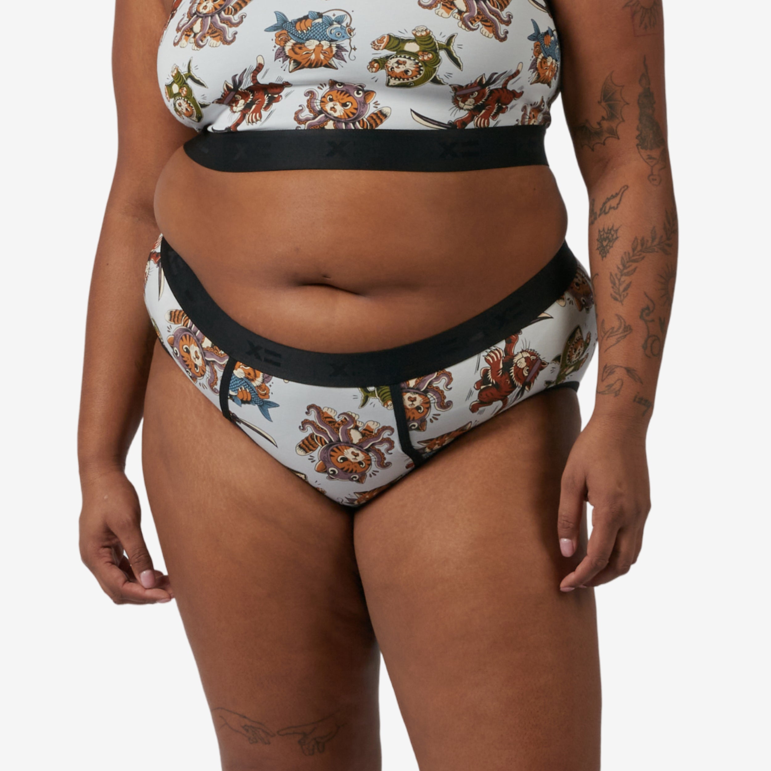 Iconic Briefs - Whisker Warriors