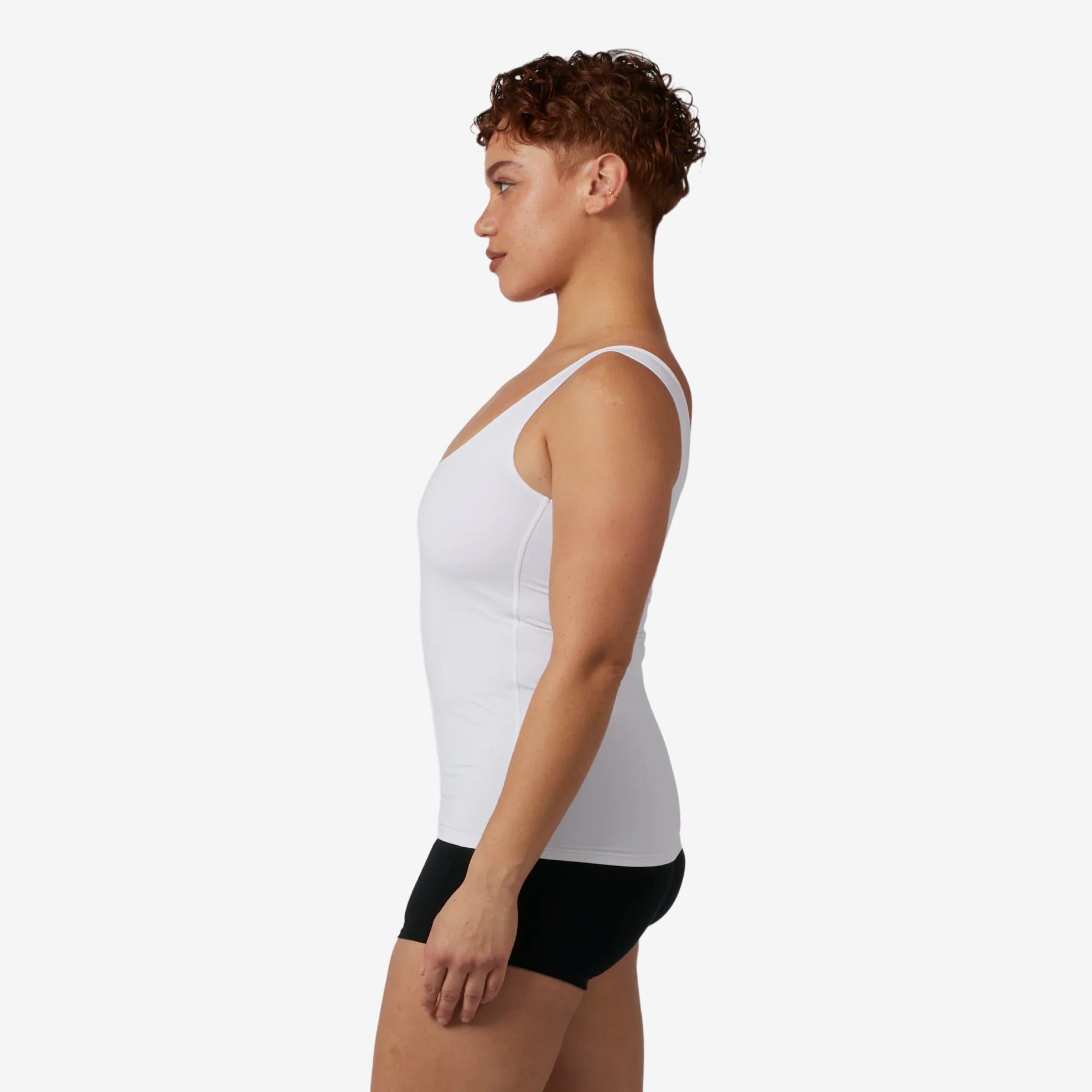 Compression Plus Tank - White
