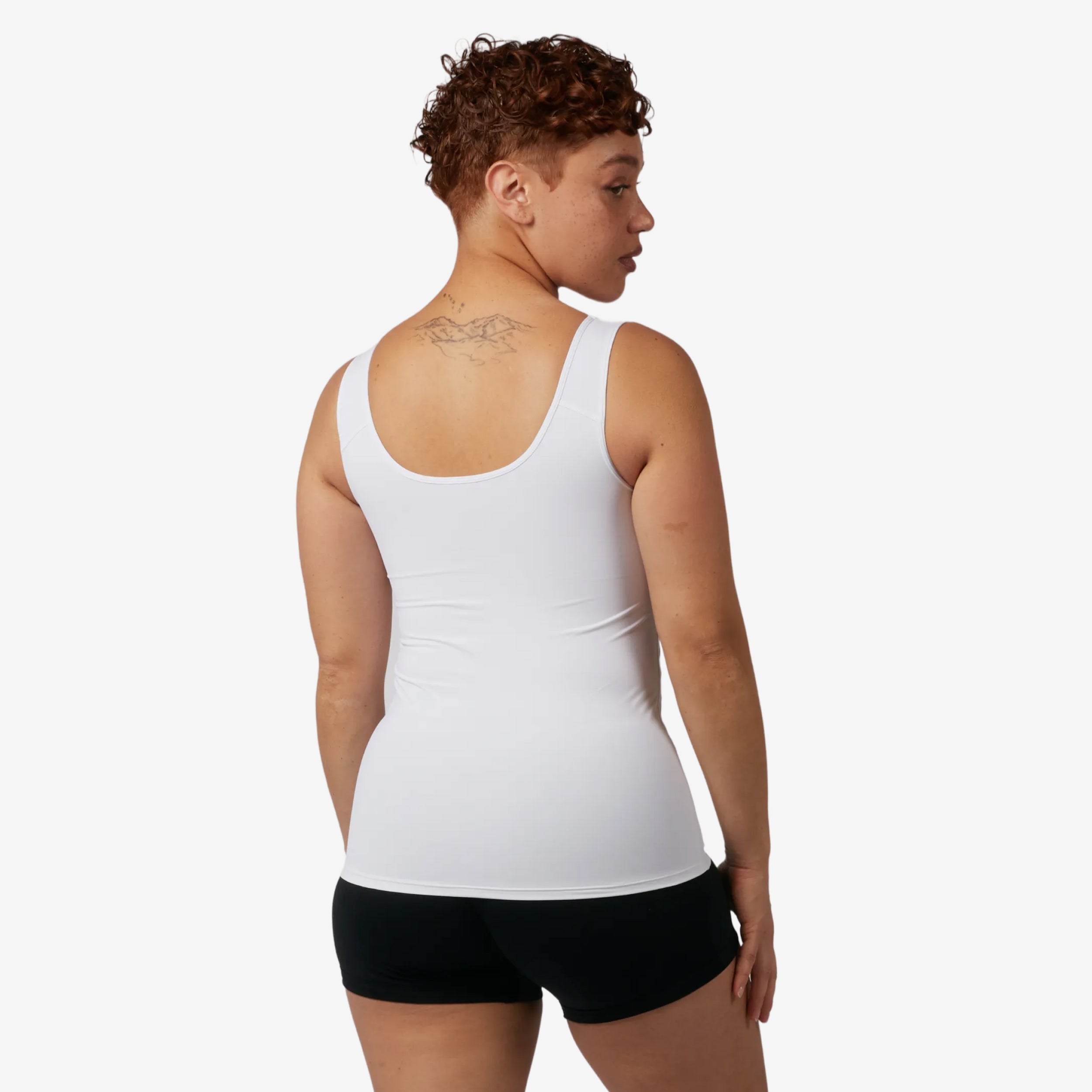 Compression Plus Tank - White