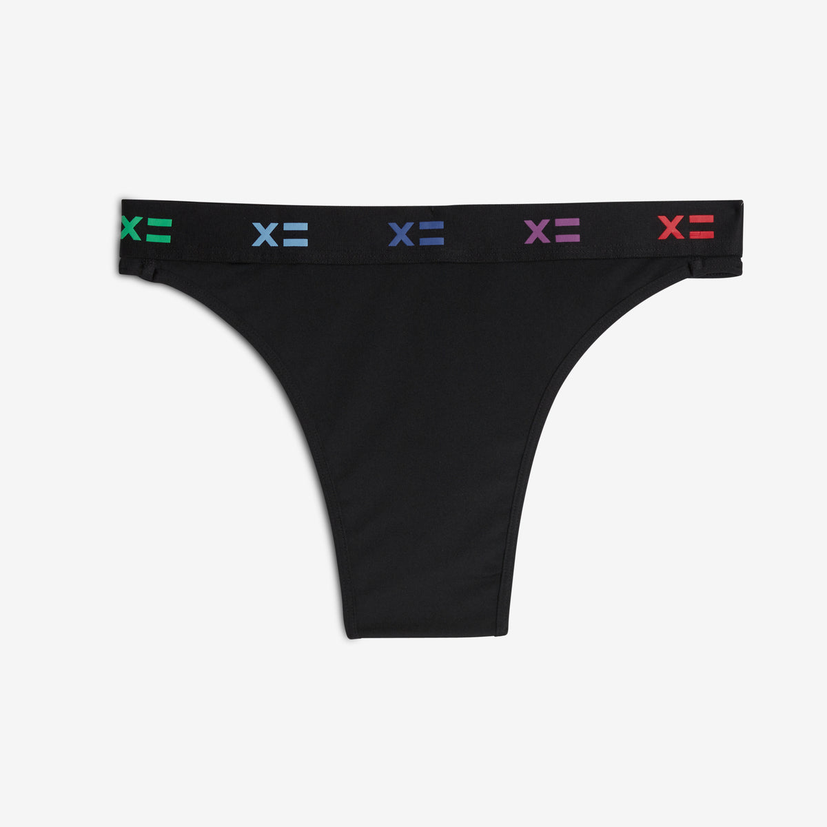 SmoothTuck Tucking Thong - Black Rainbow