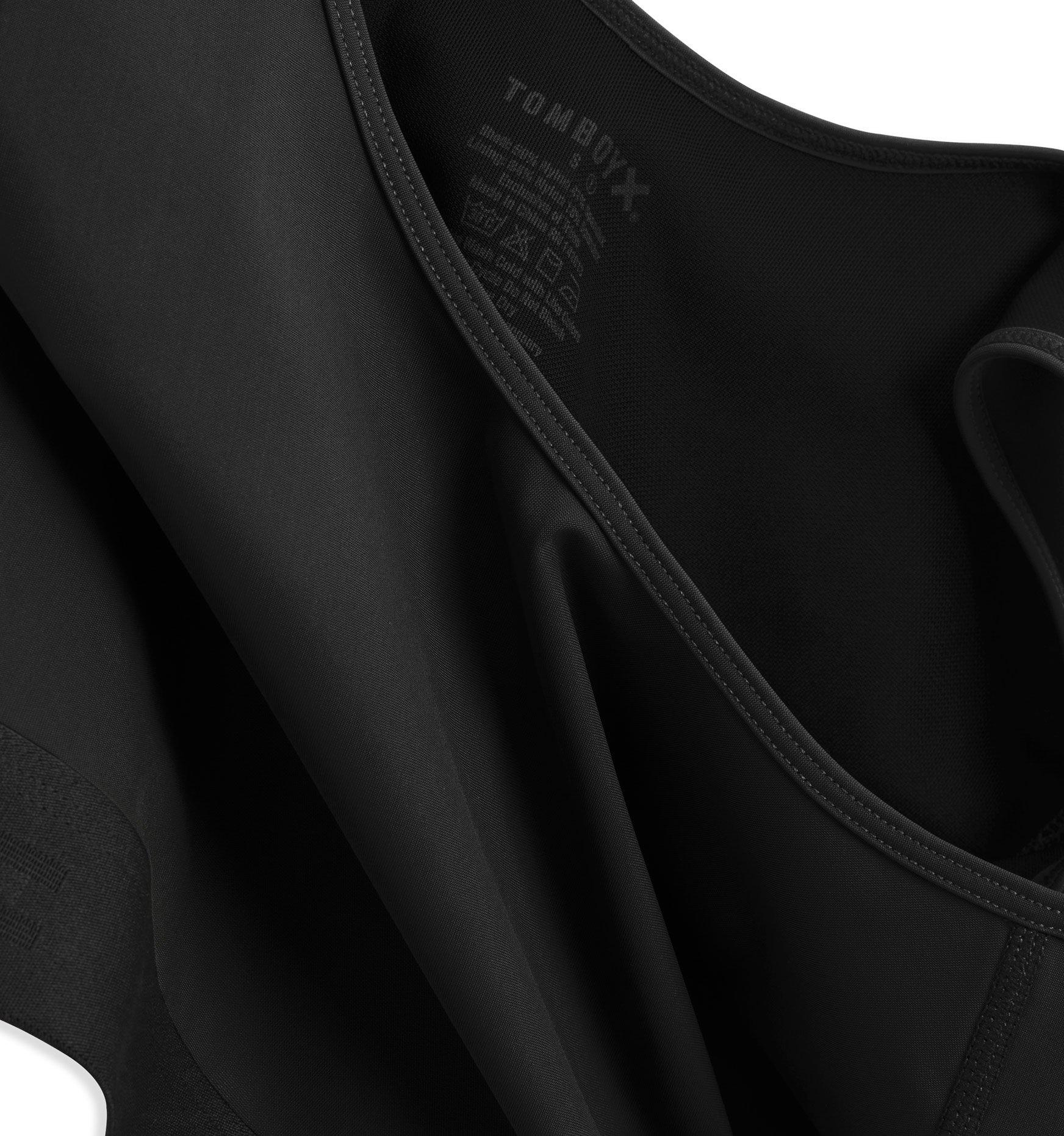 Exclusive: Compression Top - Black -Bra-TomboyX