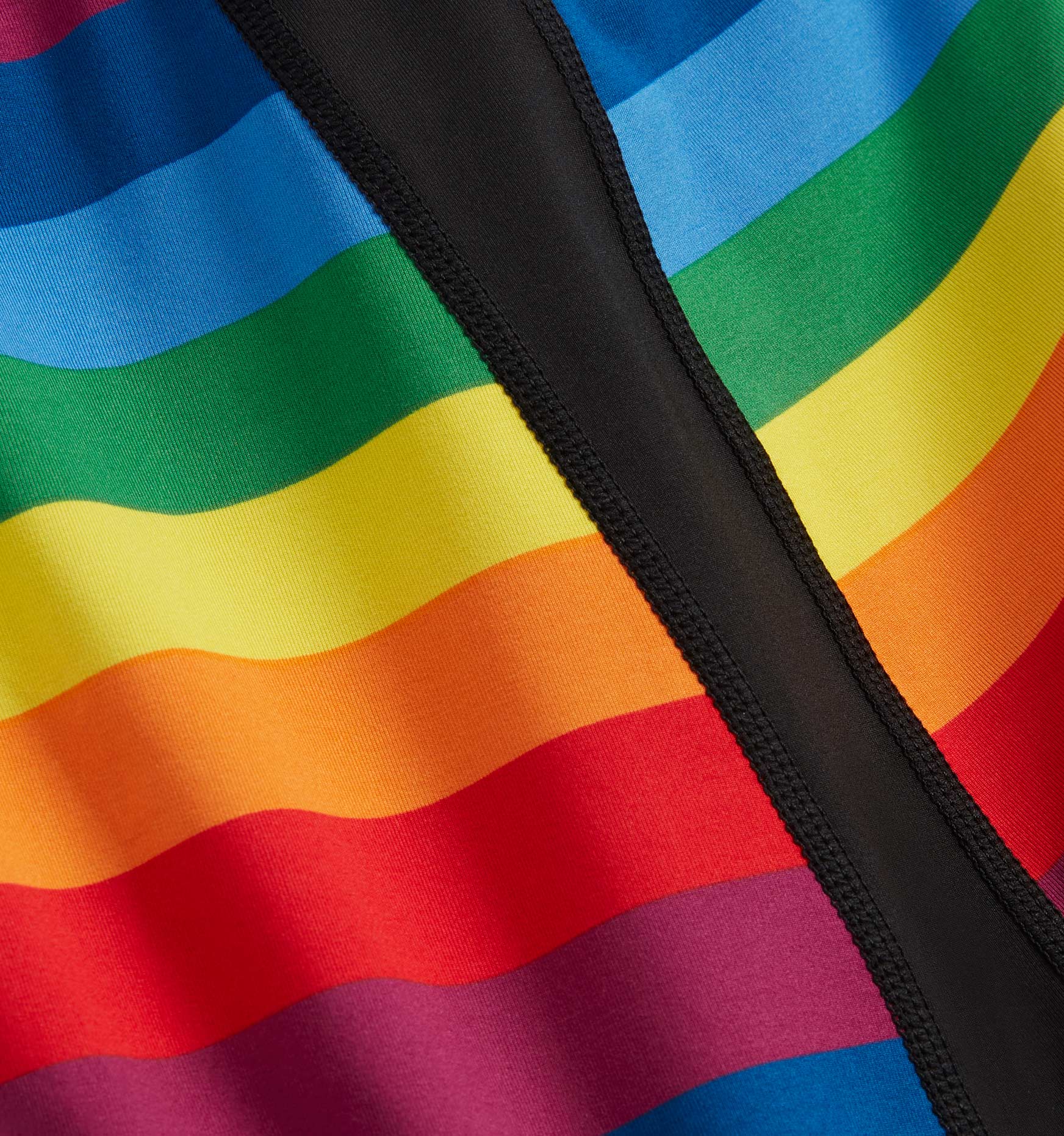 Close-up Swim 4.5" Shorts Rainbow Pride Stripe